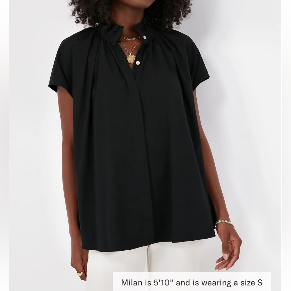 POMANDER PLACE Black Rae Blouse - Picture 13 of 13